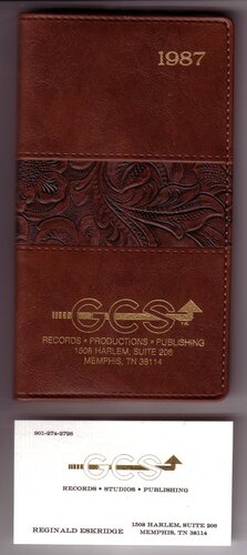 gcs records memphis 1987 diary