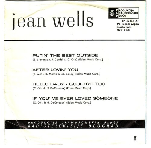 jean wells yugo ep rear cover