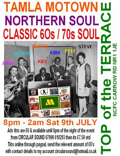 motown northern and classic 60s / 70s soul (ncfc)