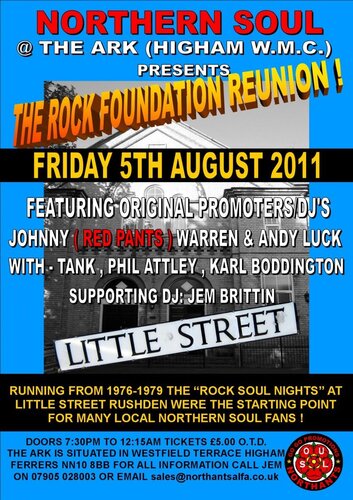 the rock foundation re union friday 5th august 2011