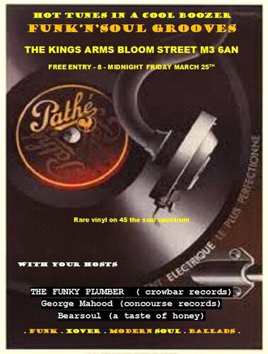 kings arms salford friday 25th march