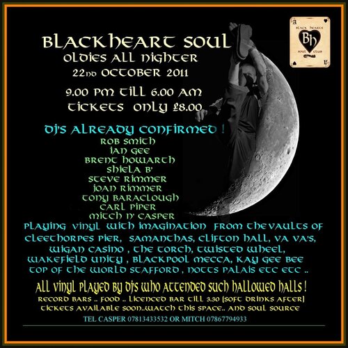 blackhearts soul all nighter ♥ 22nd october 2011
