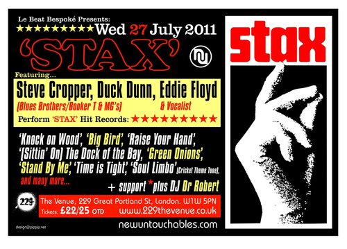 stax! live 27th july 2011