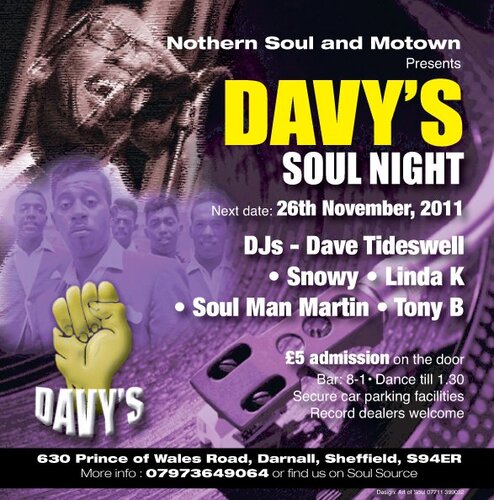 davys soul night november 26th 2011