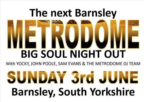 northern soul at the metrodome, barnsley s71  1an