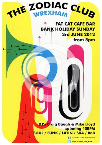 zodiac club wrexham @ fat cat cafe bar sunday 3rd june 2012 (bank holiday)