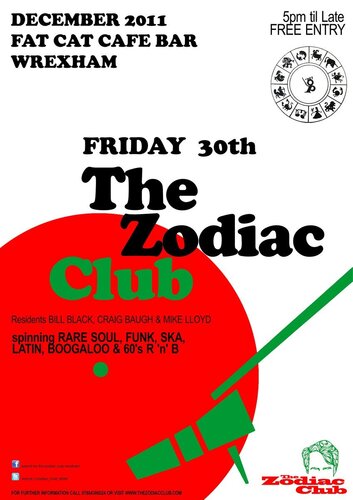 zodiac club wrexham xmas soul shakedown friday 30th december 2011