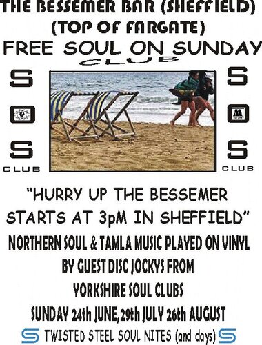 free soul on sunday club bessemer sheffield