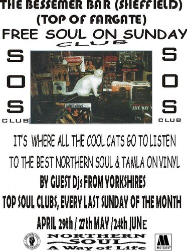 free soul on sunday club, the bessemer pub sheffield
