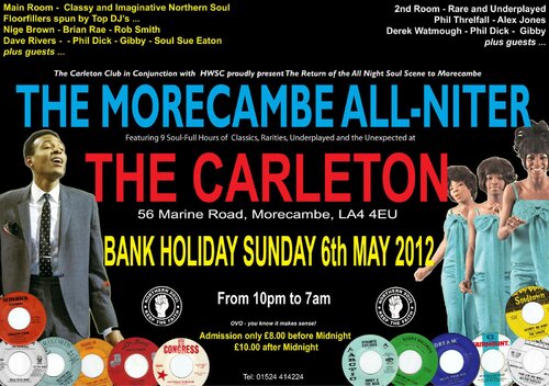 morecambe all-niter bank holiday sunday 6th may 2012