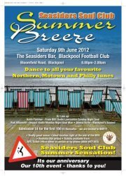seasiders soul club,blackpool fc-saturday 9th june 2012