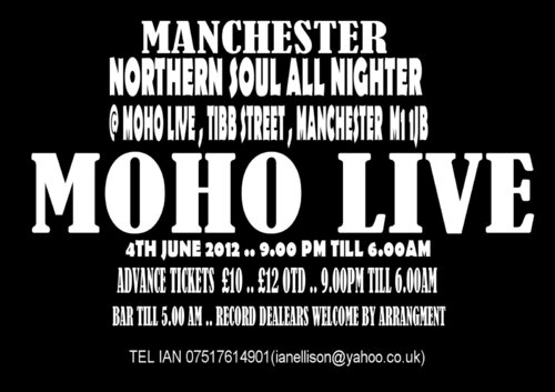 1st moho all nighter .. manchester