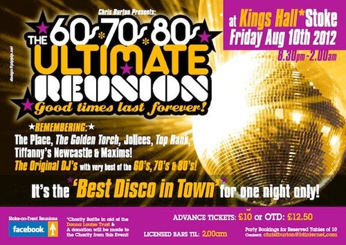 ultimate reunion, kings hall, friday 10th aug 2012