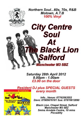 city centre soul at the black lion - 28th april
