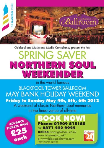 blackpool tower weekender may 4-6,2012