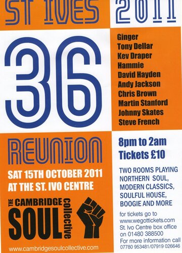 sat 15th oct st ives reunion @ the ivo