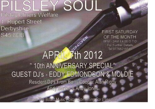pilsley soul - 10th anniversary special