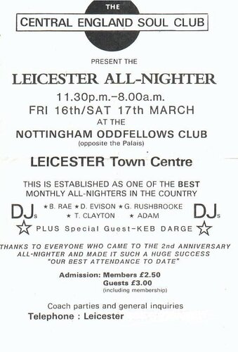 leicester flyer