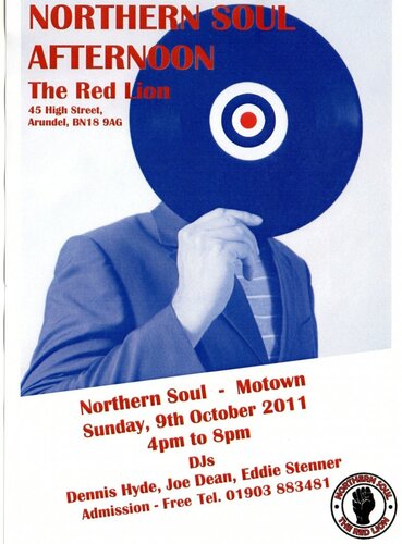 northern soul flyer   9th oct 2011