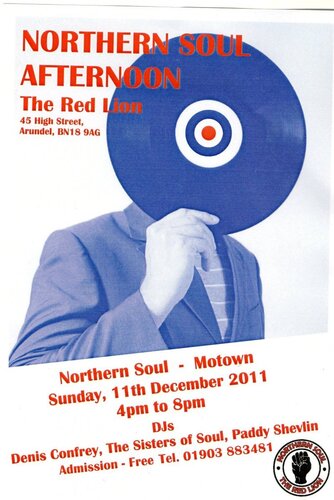 northern soul flyer   11 december 2011