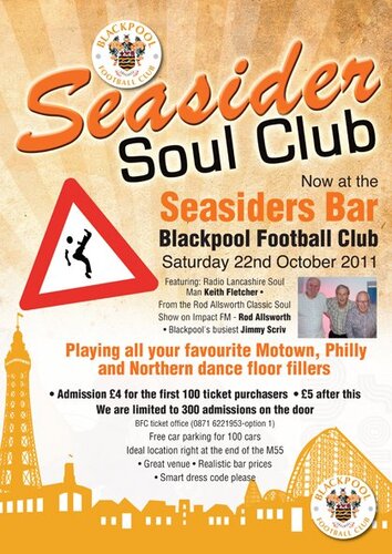 seaside soul club october 22nd october 2011