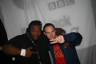 djing for the bbc