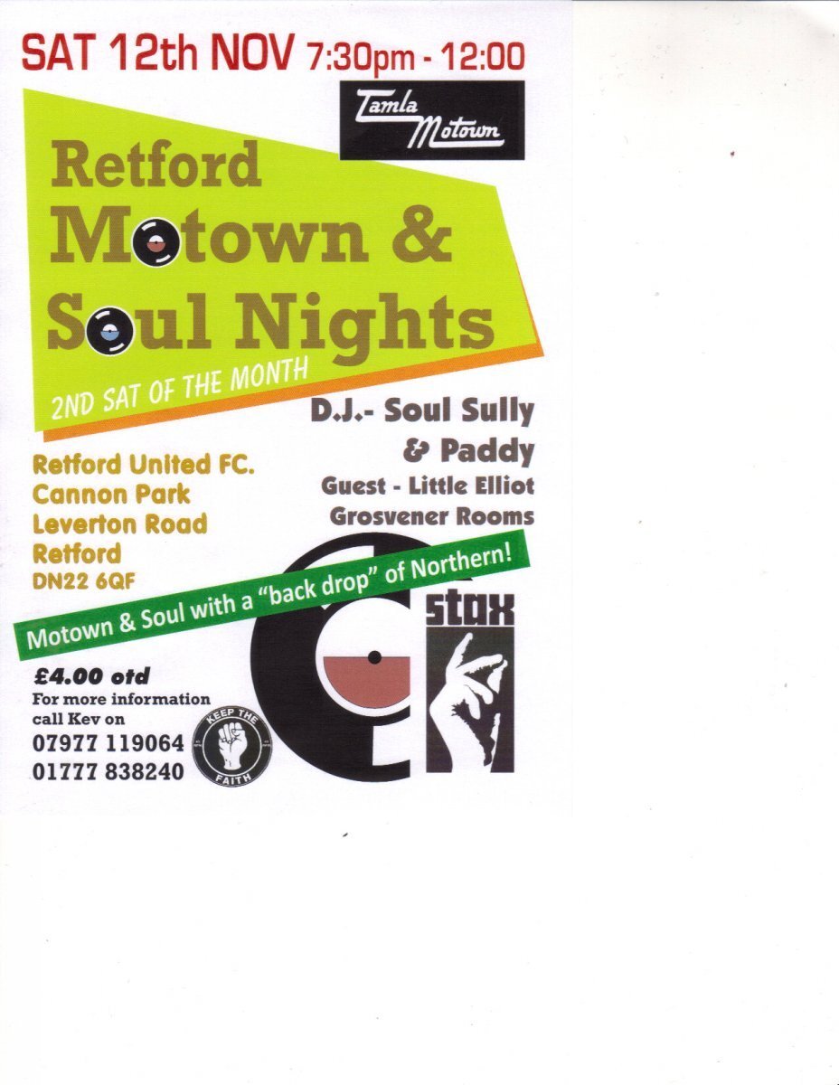 Retford Motown & Soul - 12.11.11