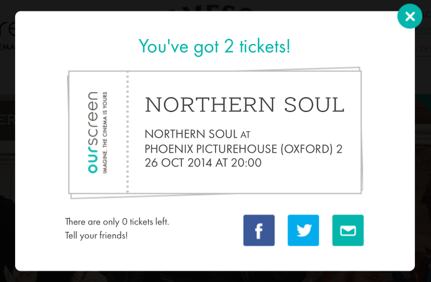 northern soul - last 2 tickets