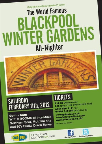 blackpool winter gardens all nighters 2012