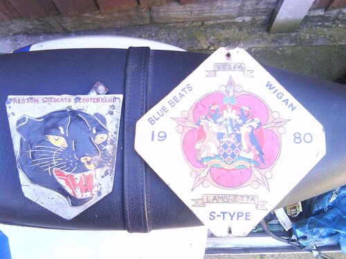 old shields off my s-types wish i had the lammys they were boltoed to lol