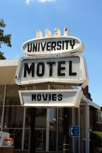 motel opposite united sound where many acts stayed in the 60's