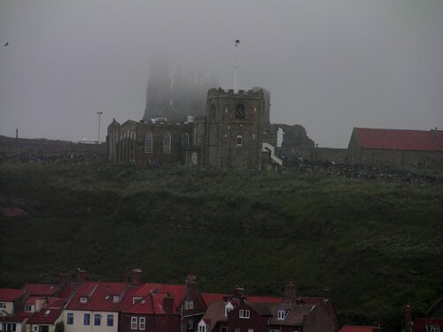 misty abbey