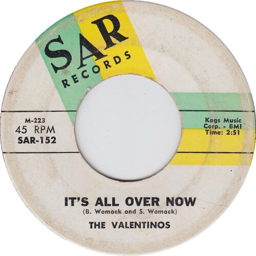 the valentinos its all over now 1964