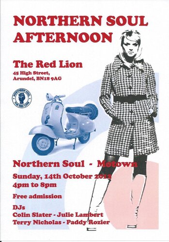 northern soul flyer   14th october 2012