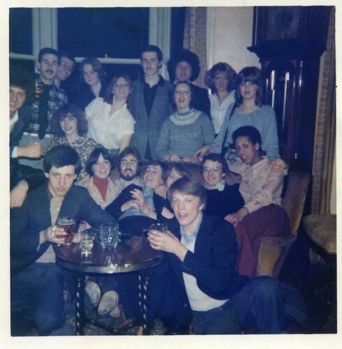 the clitheroe and accy lads (and lasses) on a night out