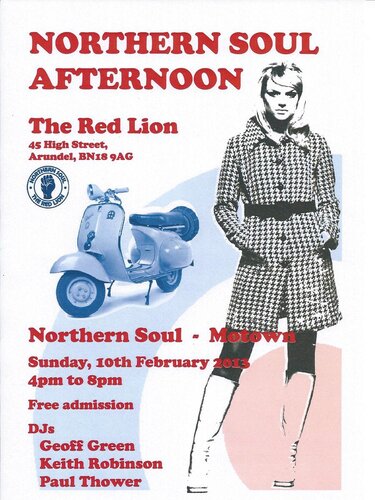 northern soul flyer   10th february 2013