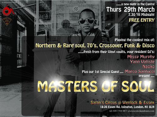 1st masters of soul march 2012
