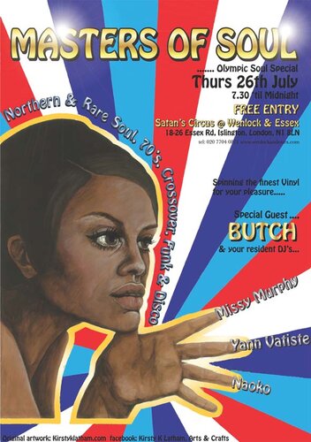 mastersof soul with guest dj butch!