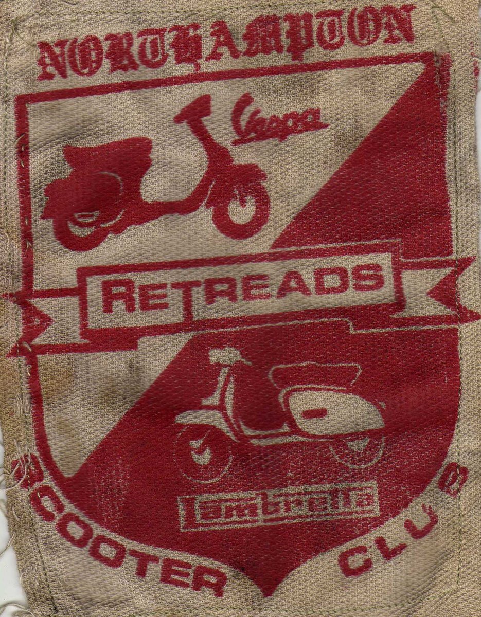 Scooter Club Patches Circa early 80's