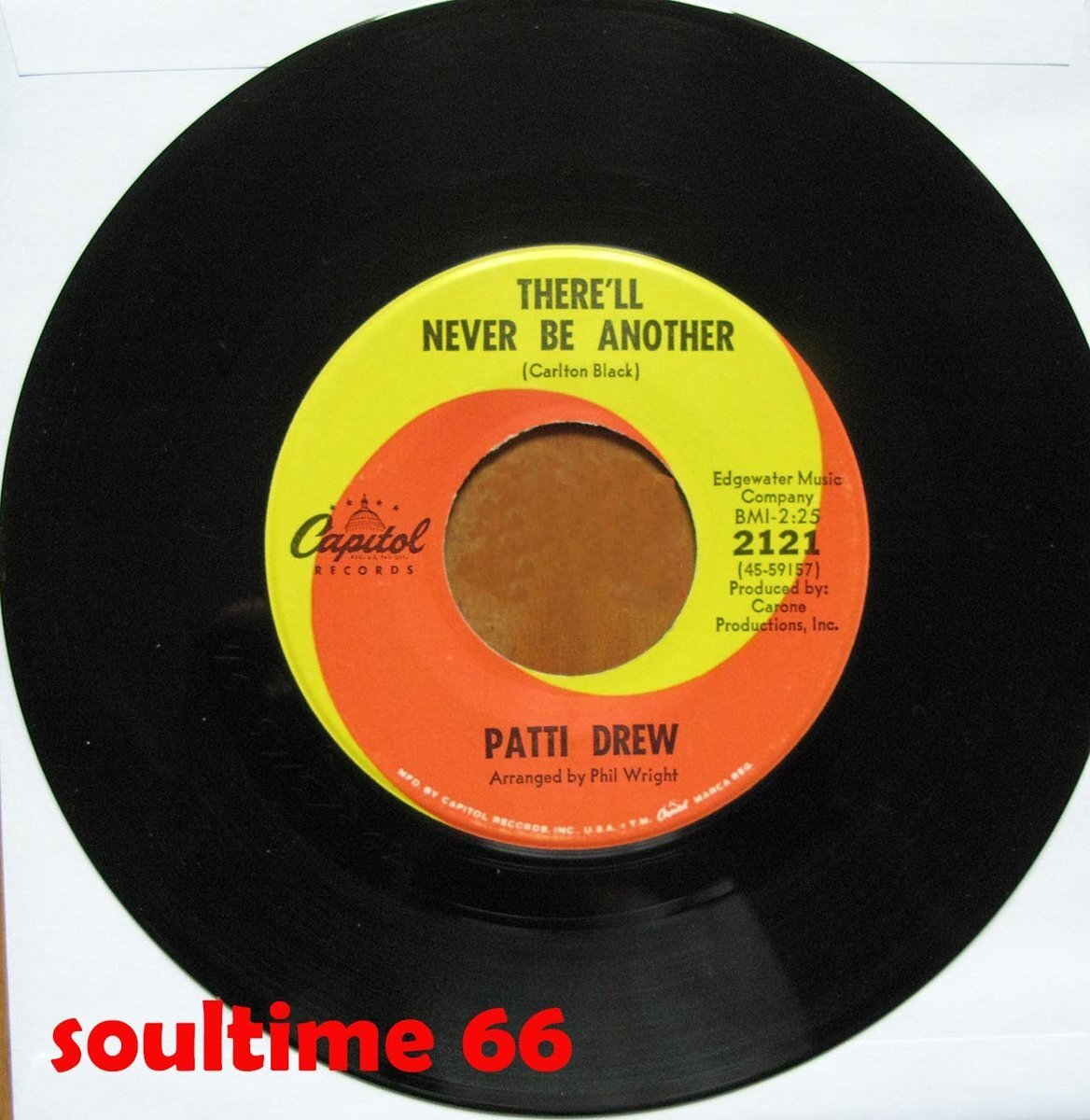 patti drew - there'll never be another