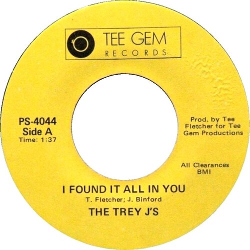 the trey js i found it all in you tee gem