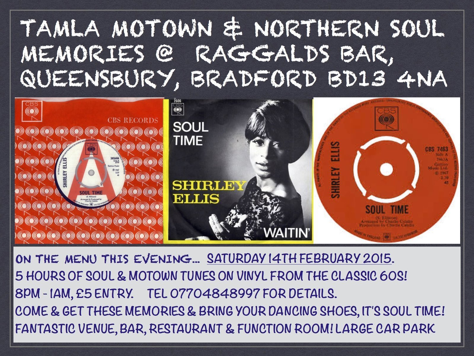 Raggalds Northern Soul & Motown event