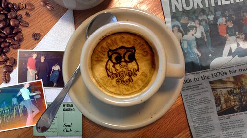 latte cup night owl