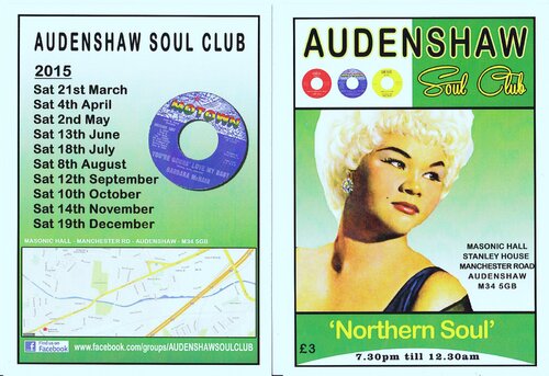 audenshaw soul club flyer