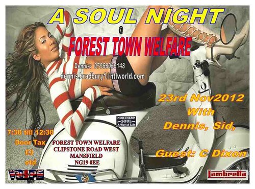 forest town welfare soul night
