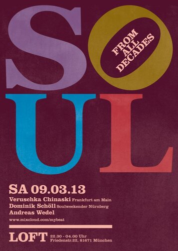 soul from all decades -9.3.2013 - munich