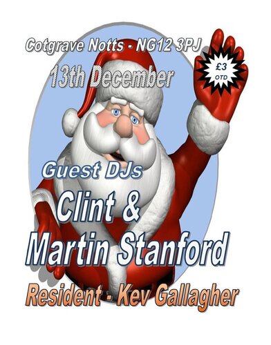 martin stanford, clint and kev - 13th december at cotgrave welfare - notts