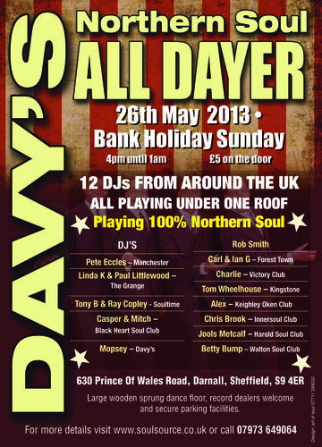 davys all dayer may 2013