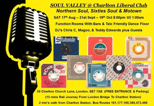 soul valley @ charlton liberal club - london se7