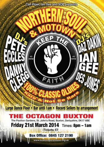 buxton octagon monster soul night 21st march